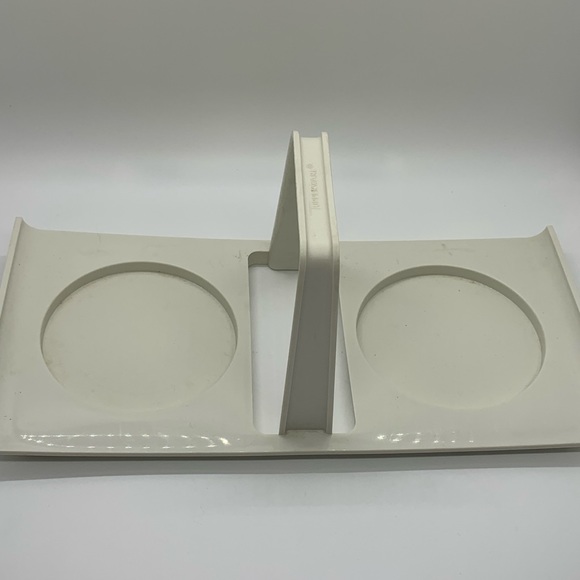 Vintage TUPPERWARE Condiment Caddy!  Blue! - Picture 11 of 14